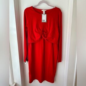 Size L H&M Maternity/Nursing dress